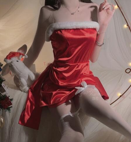 エロコスプレ セクシークリスマス衣装 サンタワンピース